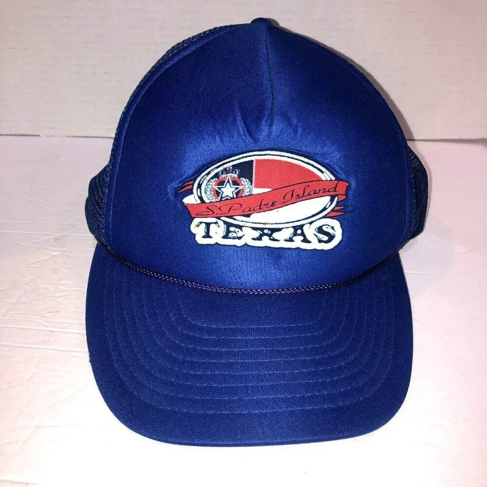 S Padres Texas Vintage Trucker Hat Mens BlueSnapback Otto Cap